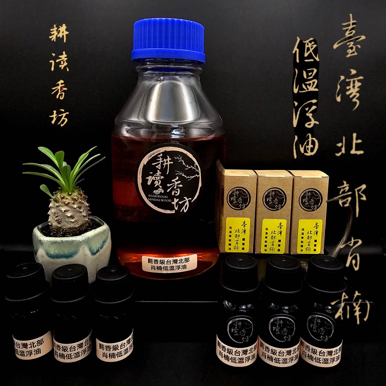 ［耕讀香坊］鬪香級台灣北部肖楠低溫浮油精油 清新的木質調會轉為帶有水果感的香甜尾韻 北部產區如三峽 復興鄉一帶